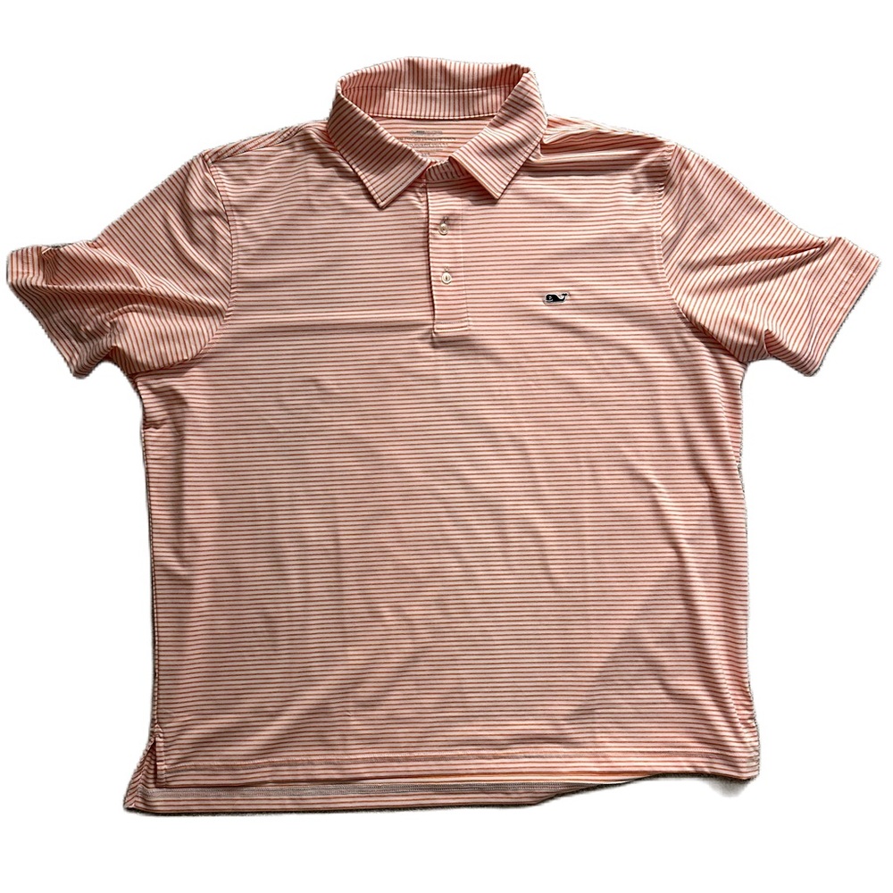 vineyard vines Mens Stripe Sankaty Polo - 2XB